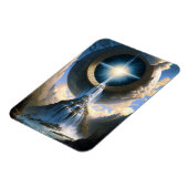 Magische waterval Surreal Fantasy Art Magneet (Linkerzijde)