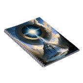 Magische waterval Surreal Fantasy Art Notitieboek (Rechterzijde)