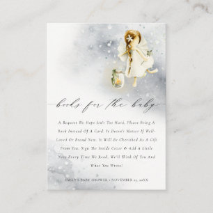 Magische Waterverf — airy Books voor Baby shower Informatiekaartje