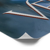 Magische Waterverf Canal in Venetië Reizen Poster (Hoek)