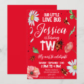 Magische Waterverf Cute Verjaardagsmeisje Kaart (Voorkant / Achterkant)