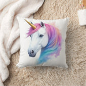 Magische Waterverf Eenhoorn Kussen (Deken)