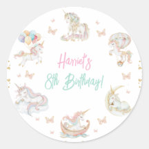 Magische Waterverf Eenhoorns Verjaardag Elke Leeft