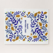 Magische Waterverf Gele tuin Moederdag Legpuzzel (Horizontaal)