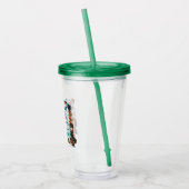 Magische Waterverf "Ik zweer plechtig" Acryl Drinkbeker (Links)