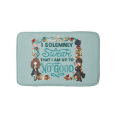 Magische Waterverf "Ik zweer plechtig" Badmat (Voorkant)