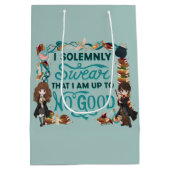 Magische Waterverf "Ik zweer plechtig" Medium Cadeauzakje (Achterkant)