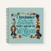 Magische Waterverf "Ik zweer plechtig" Notitieboek (Voorkant)