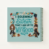 Magische Waterverf "Ik zweer plechtig" Notitieboek (Achterkant)