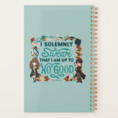 Magische Waterverf "Ik zweer plechtig" Planner (Achterkant)