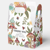 Magische Waterverf Kute Ladybug Girls Birthday Bedankdoosjes (Geopend)