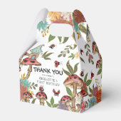 Magische Waterverf Kute Ladybug Girls Birthday Bedankdoosjes (Voorkant Zijde)