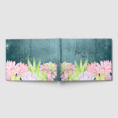 Magische Waterverf Succulenten blauwgroen-blauw hu Gastenboek (Volledig)