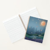 Magische Weide Spiraal Notebook Notitieboek (Binnen)