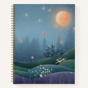 Magische Weide Spiraal Notebook Notitieboek