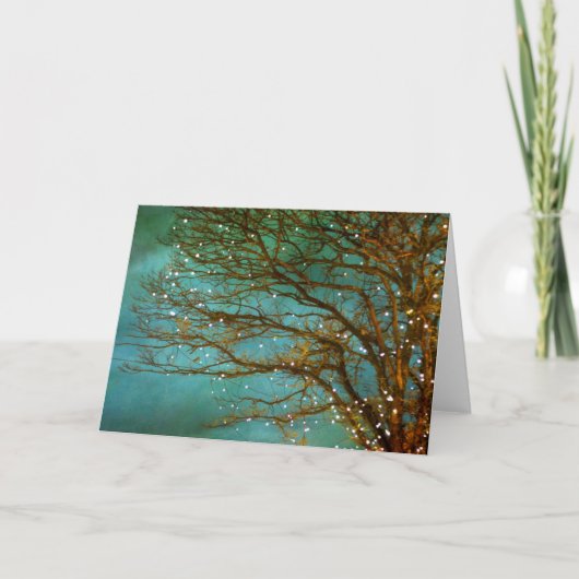 Magische Wenskaarten Feestdagen Kaart (Voorkant)