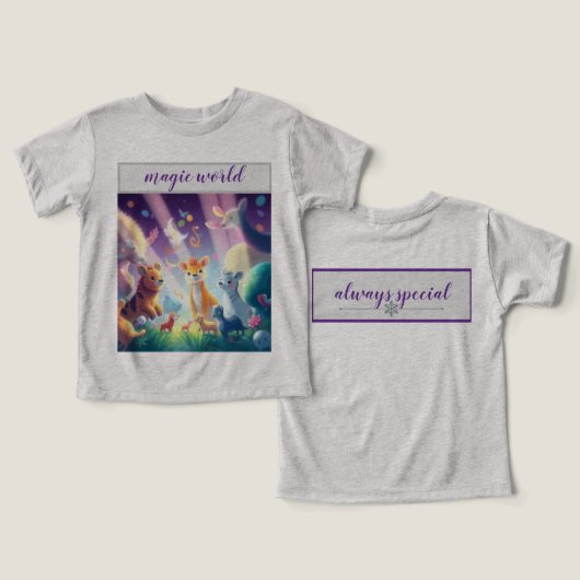 magische wereld (Ontwerp Voorkant & Achterkant)