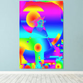 Magische Wereld Canvas Afdruk (Insitu (Houten vloer))