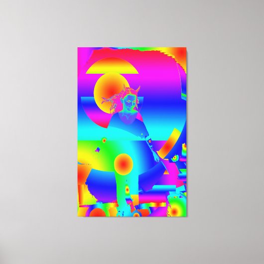 Magische Wereld Canvas Afdruk (Voorkant)