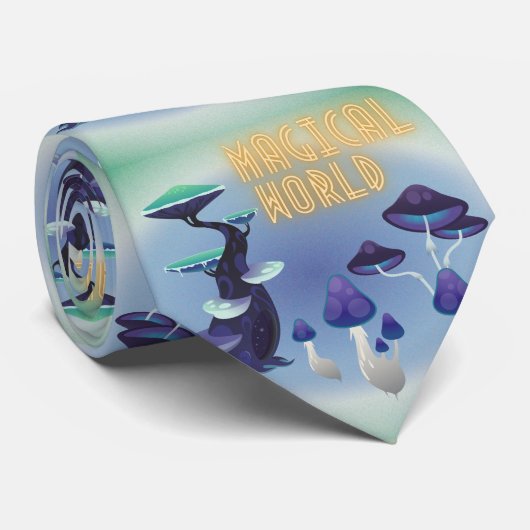 MAGISCHE WERELD STROPDAS (Opgerold)