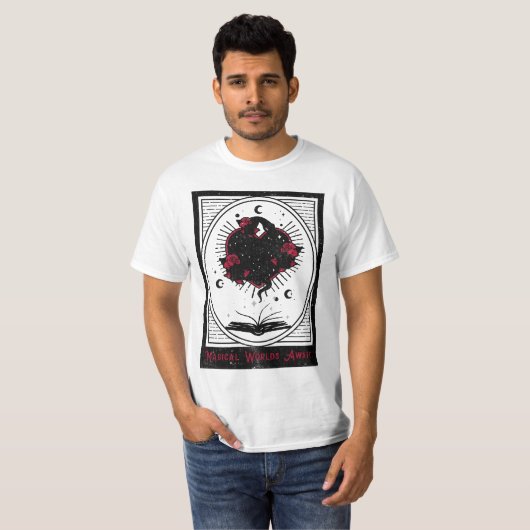 Magische werelden t-shirt (Voorkant volledig)