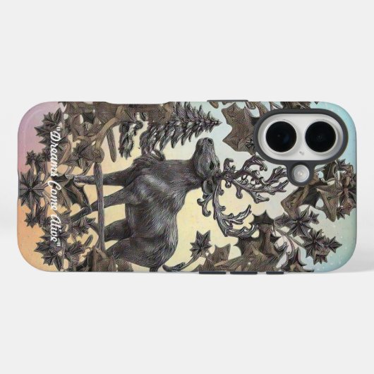 "Magische wezens" Case-Mate iPhone Case (Achterkant (horizontaal))