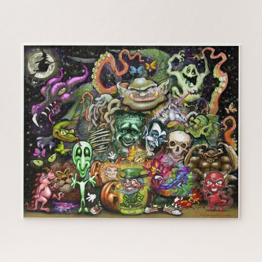 Magische Wezens Jigsaw Puzzle Legpuzzel (Horizontaal)