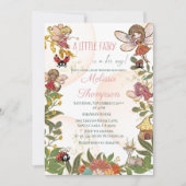 Magische Whimsical Enchanted Forest Fairy & Ladybu Kaart (Voorkant)