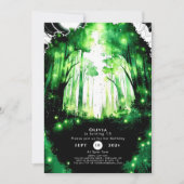 Magische Whimsy Woodland Verjaardag Kaart (Voorkant)