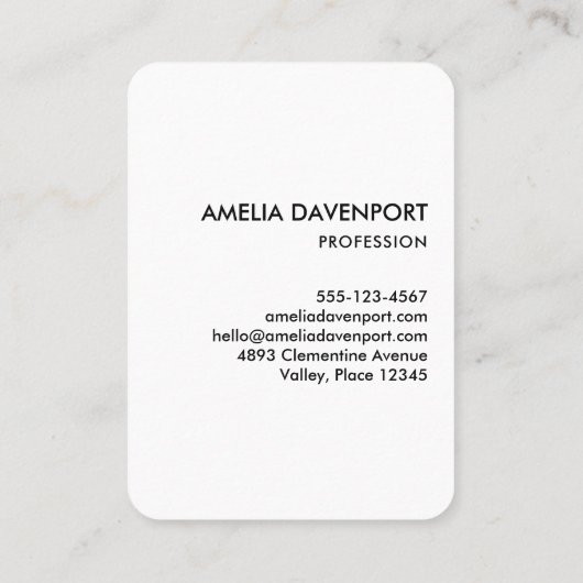 Magische Wilde Wolf met Amazing Blue Eyes Visitekaartje (Achterkant)