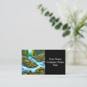 Magische Wilderness Bubbling Brook Visitekaartje (Staand voorkant)