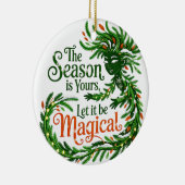 Magische Winter Geest Bos Koningin Kerst Ornament (Rechts)