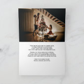 Magische Winter Muis Fruitcake Kerstmis Kaart (Binnen)