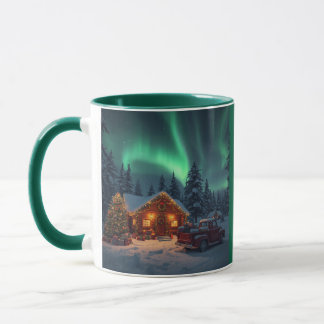 Magische Winterhut Kerstmis Mok