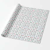 Magische Winterwereld Cadeaupapier (Uitgerold)