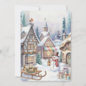 Magische Winterwereld Kaart (Achterkant)