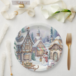 Magische Winterwereld Papieren Bord