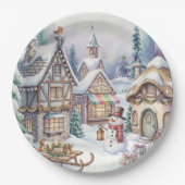 Magische Winterwereld Papieren Bord (Voorkant)