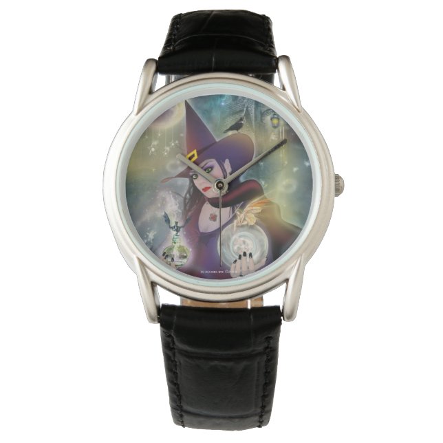 Magische Witch Art Wrist Watch Horloge (Voorkant)