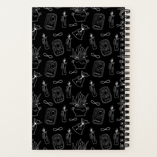 Magische Witchy Notitieboek (Achterkant)