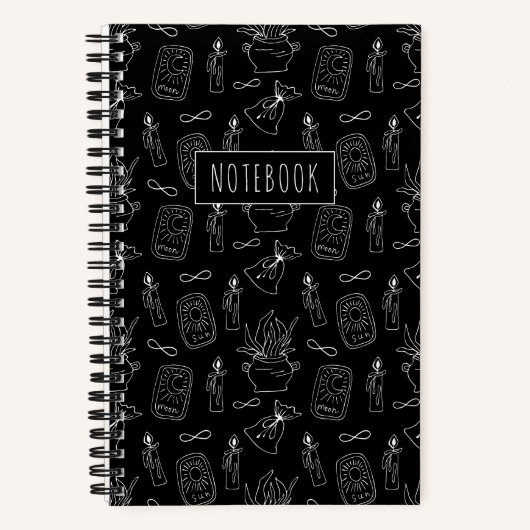 Magische Witchy Notitieboek (Voorkant)