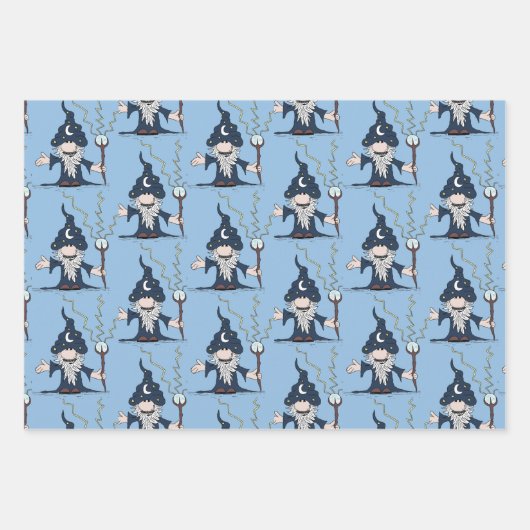 Magische wizard inpakpapier vel (Voorkant 3)