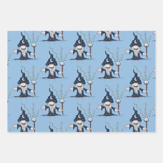 Magische wizard inpakpapier vel (Voorkant 2)