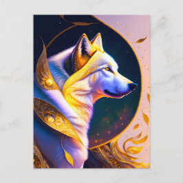 Magische Wolf, Postkruising Briefkaart