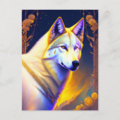 Magische Wolf, Postkruising Briefkaart (Voorkant)