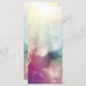 Magische wolken (Voorkant / Achterkant)