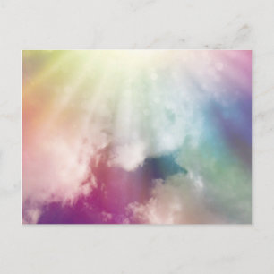 Magische wolken briefkaart