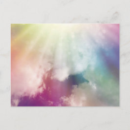 Magische wolken briefkaart