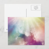 Magische wolken briefkaart (Voorkant / Achterkant)