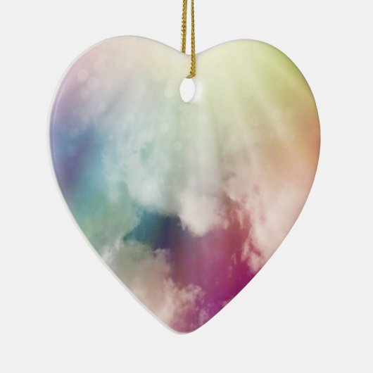 Magische wolken keramisch ornament (Rechts)